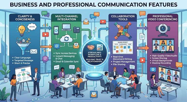 Business and Professional Communication Features