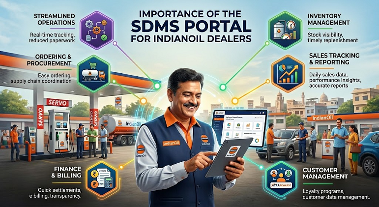 Importance of the SDMS Portal for IndianOil Dealers