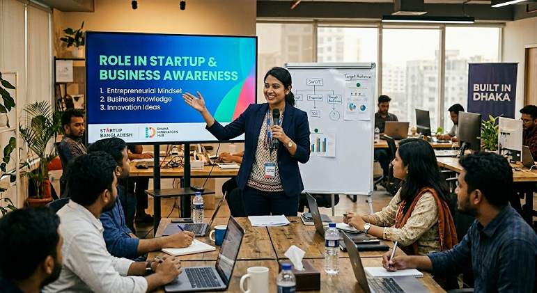 Role in Startup and Business Awareness