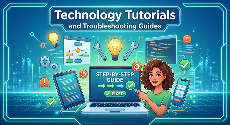 Technology Tutorials and Troubleshooting Guides
