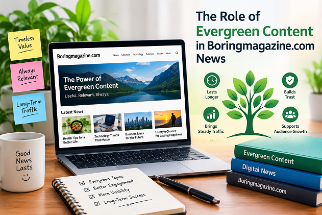 The Role of Evergreen Content in Boringmagazine.com News