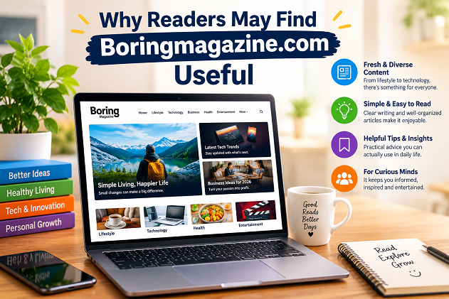 Why Readers May Find Boringmagazine.com Useful